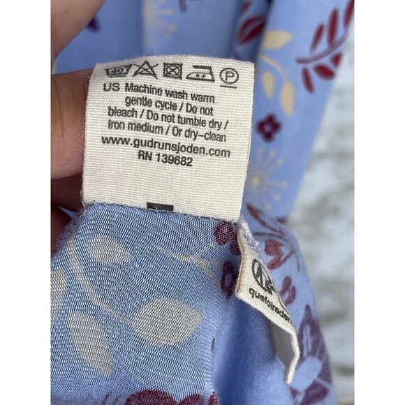 Gudrun SJoden micromodal floral print size medium dress - Picture 7 of 8